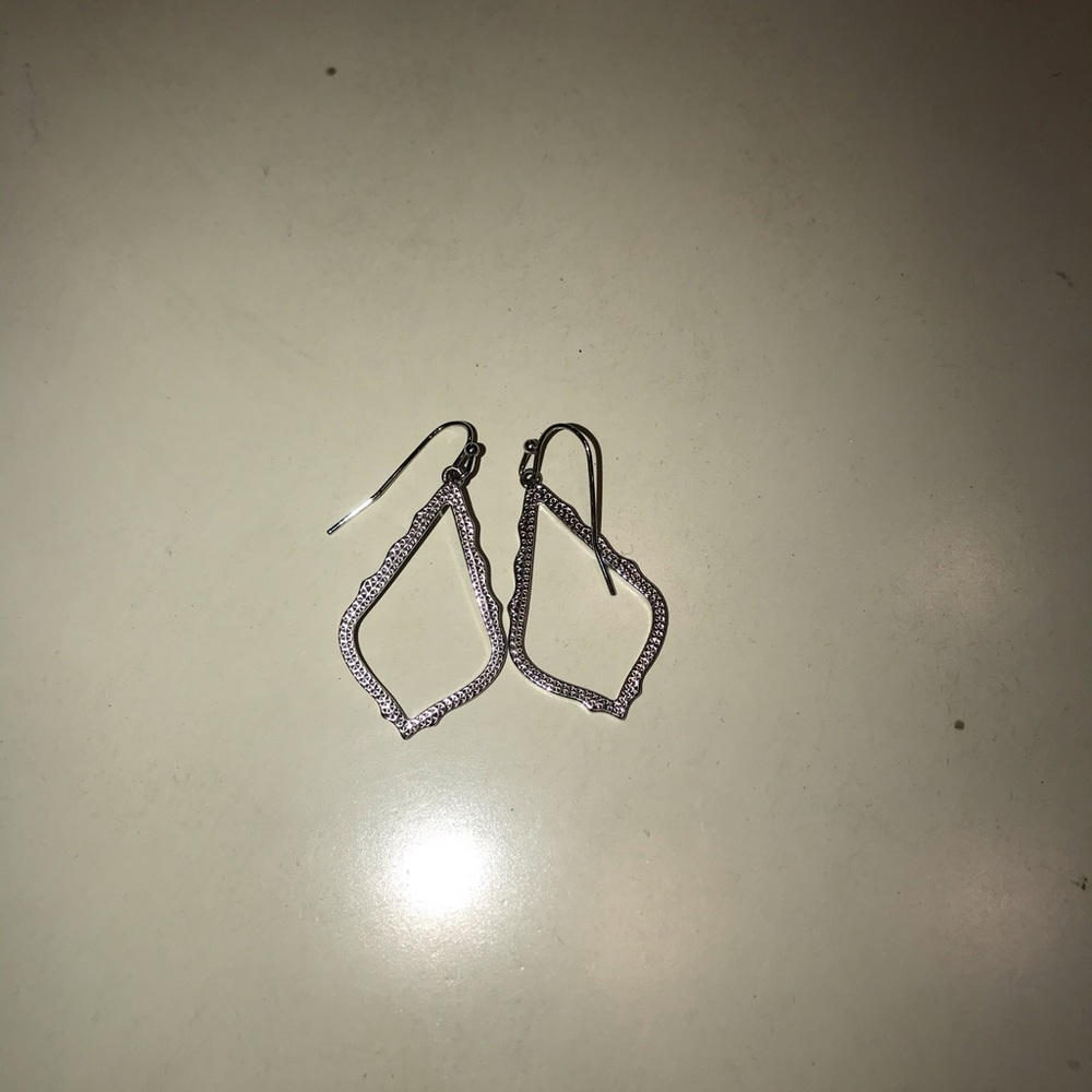 Small sliver kendra Scott earrings